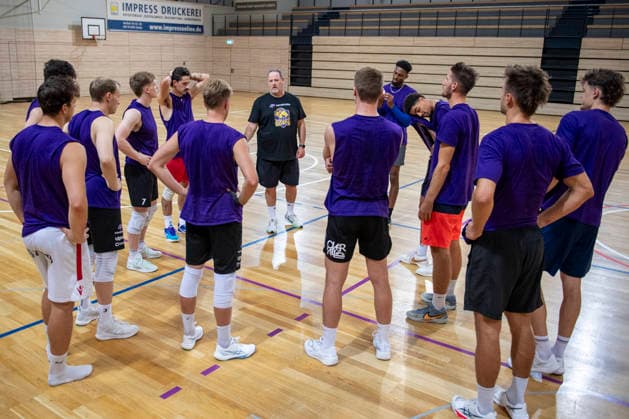 Volleyball, VBL, Volley Goats Central Germany, Training