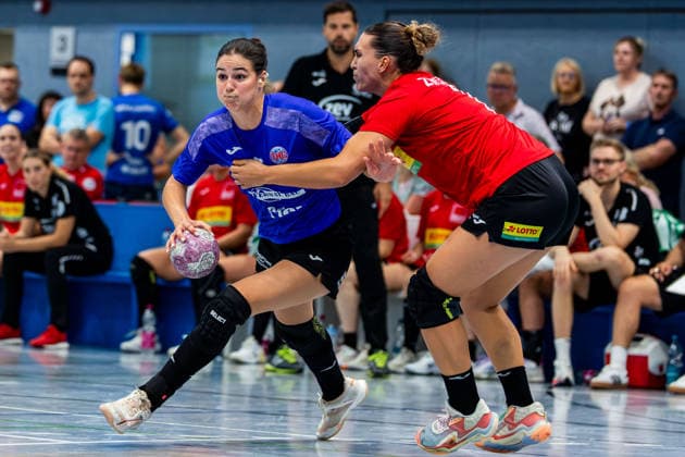 Handball, Women's, Friendly, Thüringer HC v BSV Sachsen Zwickau