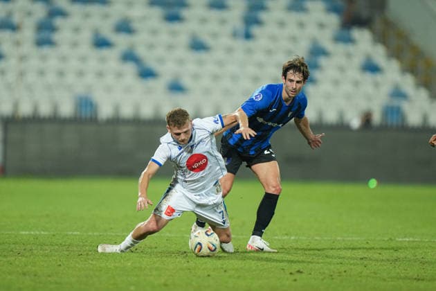 ESP: UEFA Conference League 2026 2027 Drita Kosovo vs Inter Escaldes Igball Jashari of Drita during UEFA Conference League between Drita Kosovo vs Inter Escaldes played at Fadil Vokrri Stadium in Pristina, Kosovo on August 20, 2026 in Spain Spain Futbol *** ESP UEFA Conference League 2026–2027: Drita Kosovo vs. Inter Escaldes. Igball Jashari of Drita during the UEFA Conference League match between Drita Kosovo and Inter Escaldes, played at Fadil Vokrri Stadium in Pristina, Kosovo, on August 20, 2026. Spain Spain Soccer Copyright: xAgenciaxLOFx