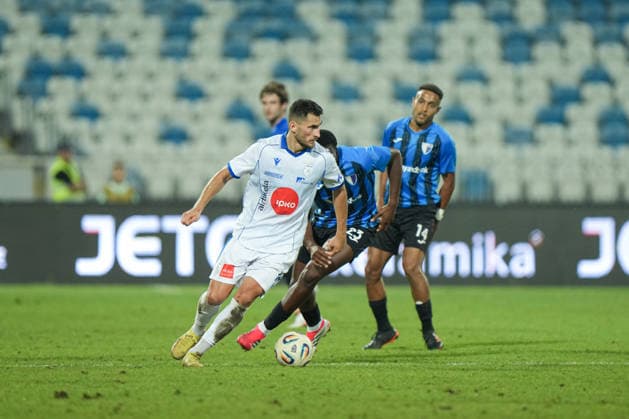 ESP: UEFA Conference League 2026 2027 Drita Kosovo vs Inter Escaldes during UEFA Conference League between Drita Kosovo vs Inter Escaldes played at Fadil Vokrri Stadium in Pristina, Kosovo on August 20, 2026 in Spain Spain Futbol *** ESP UEFA Conference League 2026–2027: Drita Kosovo vs. Inter Escaldes during the UEFA Conference League match between Drita Kosovo and Inter Escaldes, played at Fadil Vokrri Stadium in Pristina, Kosovo, on August 20, 2026, in Spain. Spain Soccer Copyright: xAgenciaxLOFx