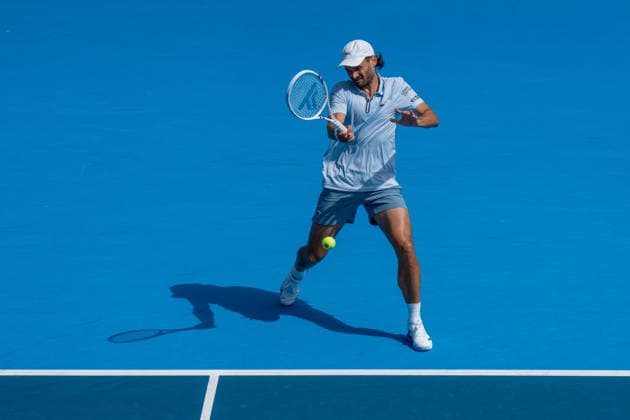 Cincinnati Open: Mens Doubles Quarterfinal Edouard Roger-Vasselin is seen during the men s doubles quarterfinals at the Cincinnati Open in Mason, Ohio, on August 20, 2026. Mason Ohio United States  Copyright: xJasonxWhitmanx originalFilename:whitman-cincinna260820_npRcJ.jpg