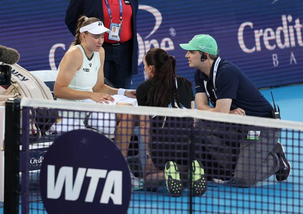 Tennis, WTA tournament in Cincinnati: Rybakina forced to retire due to injury against Swiatek