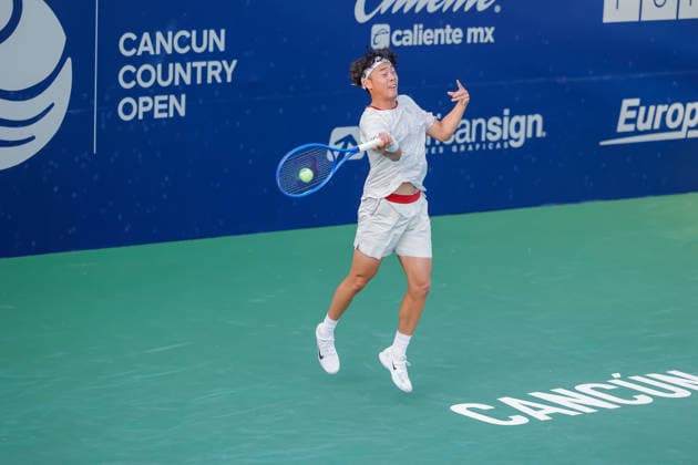 CANCUN COUNTRY OPEN 2026 CANCUN COUNTRY OPEN 2026 ALAN MAGADAN VS COLEMAN WONG 20082026 CANCUN, QUINTANA ROO. Action photo of Coleman Wong of Hong Kong, during game of the Cancun Country Open 2026 Tennis 125 Challenger tournament held at the Cancun Country Club of Cancun, Quintana Roo, Mexico. Foto de accion de Coleman Wong de Hong Kong, durante juego del Cancun Country Open 2026 ATP, Tennis Herren 125 Challenger que se celebra en el Cancun Country Club de Cancun, Quintana Roo, Mexico. PHOTO BY IMAGENSHOP AGENCIA FOTOGRAFICA CANCUN QUINTANA ROO MEXICO *** CANCUN COUNTRY OPEN 2026 CANCUN COUNTRY OPEN 2026 ALAN MAGADAN VS COLEMAN WONG 20082026 CANCUN, QUINTANA ROO Action photo of Coleman Wong of Hong Kong during a match at the 2026 Cancun Country Open Tennis 125 Challenger tournament held at the Cancun Country Club in Cancun, Quintana Roo, Mexico Action photo of Coleman Wong of Hong Kong, during a match at the 2026 Cancun Country Open ATP 125 Challenger tournament held at the Cancun Country Club in Cancun, Quintana Roo, Mexico. PHOTO BY IMAGENSHOP PHOTO AGENCY CANCUN QUINTANA ROO MEXICO Copyright: xIMAGENSHOPxAGENCIAxFOTOGRAFICAx