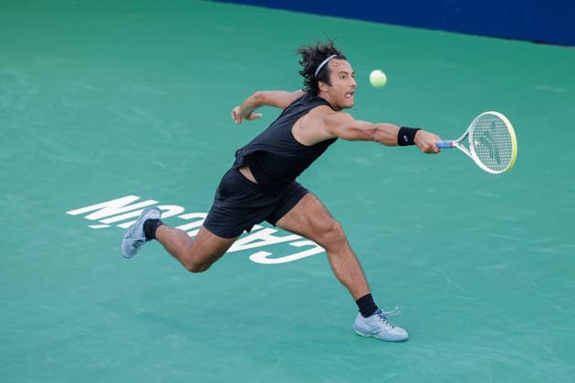 CANCUN COUNTRY OPEN 2026 CANCUN COUNTRY OPEN 2026 ALAN MAGADAN VS COLEMAN WONG 20082026 CANCUN, QUINTANA ROO. Action photo of Alan Magadan of Mexico, during game of the Cancun Country Open 2026 Tennis 125 Challenger tournament held at the Cancun Country Club of Cancun, Quintana Roo, Mexico. Foto de accion de Alan Magadan de Mexico, durante juego del Cancun Country Open 2026 ATP, Tennis Herren 125 Challenger que se celebra en el Cancun Country Club de Cancun, Quintana Roo, Mexico. PHOTO BY IMAGENSHOP AGENCIA FOTOGRAFICA CANCUN QUINTANA ROO MEXICO *** CANCUN COUNTRY OPEN 2026 CANCUN COUNTRY OPEN 2026 ALAN MAGADAN VS COLEMAN WONG 20082026 CANCUN, QUINTANA ROO Action photo of Alan Magadan of Mexico during a match at the 2026 Cancun Country Open Tennis 125 Challenger tournament held at the Cancun Country Club in Cancun, Quintana Roo, Mexico Action photo of Alan Magadan of Mexico, during a match at the 2026 Cancun Country Open ATP 125 Challenger tournament held at the Cancun Country Club in Cancun, Quintana Roo, Mexico. PHOTO BY IMAGENSHOP PHOTO AGENCY CANCUN QUINTANA ROO MEXICO Copyright: xIMAGENSHOPxAGENCIAxFOTOGRAFICAx
