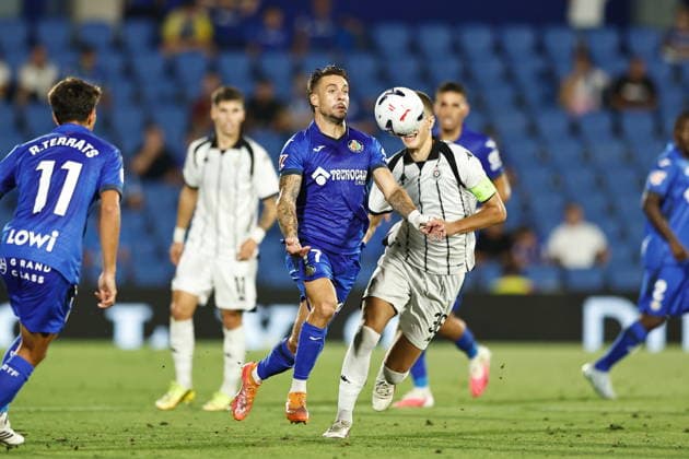 Kiko Femenia (Getafe), AUGUST 20, 2026 - Football Soccer : UEFA Europa Conference League Play-offs 1st leg match between Getafe CF - FK Partizan at the Estadio Coliseum de Getafe in Getafe, Spain. Noxthirdxpartyxsales  aflo_341828374 MutsuxKawamorix