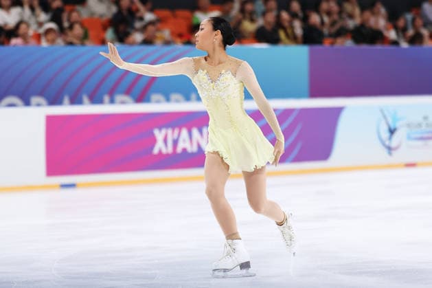 XI AN, CHINA - AUGUST 20: Kalyn Shimogaki of Australia competes in the junior women s short program on day 1 of the ISU Figure skating, Eiskunstlauf Junior Grand Prix Xi an 2026 on August 20, 2026 in Xi an, Shaanxi Province of China.  Copyright: xVCGx 111661089671