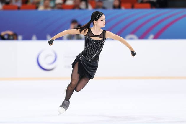 XI AN, CHINA - AUGUST 20: Ariel GUO of Hong Kong China competes in the junior women s short program on day 1 of the ISU Figure skating, Eiskunstlauf Junior Grand Prix Xi an 2026 on August 20, 2026 in Xi an, Shaanxi Province of China.  Copyright: xVCGx 111661091474