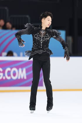 XI AN, CHINA - AUGUST 21: Felix Haoyu Zeng of Germany performs in the Junior Men - Short Program on day 2 of the ISU Figure skating, Eiskunstlauf Junior Grand Prix Xi an 2026 on August 21, 2026 in Xi an, Shaanxi Province of China.  Copyright: xVCGx 111661230003