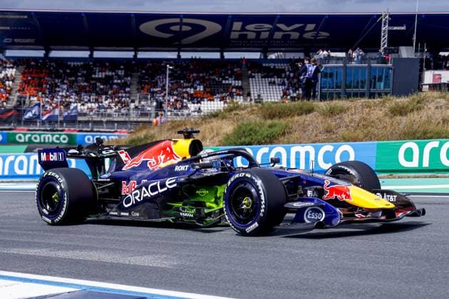 ZANDVOORT - Max Verstappen from the Netherlands and driver for Oracle Red Bull Racing during the free practice session of the Formula 1 Heineken Dutch Grand Prix at Circuit Zandvoort on August 21, 2026 in Zandvoort, the Netherlands. MARCEL TER BALS ANP xVIxANPxSportx xMarcelxterxBalsxIVx 565929471 originalFilename: 565929471.jpg