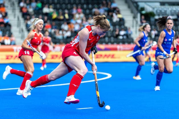 Field hockey, women’s, FIH World Cup, England v Chile