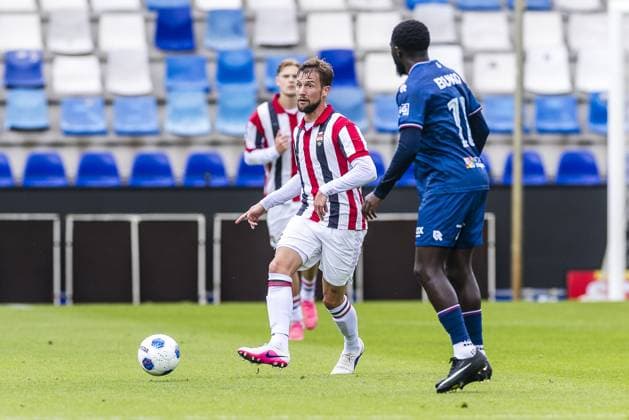 TILBURG , 21-08-2026 , Koning Willem II stadium , season 2026 2027 , Dutch Eredivisie football , match between Willem II and Telstar (friendly) , picture shows Willem II player Hidde ter Avest Willem II - Telstar (friendly)  x205893929x Copyright: