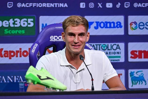 Football, Italy, AC Florence, Mateo Pellegrino’s presentation