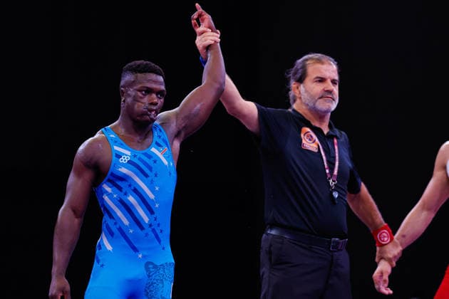 U20 World Championships 57kg FS - Dunia Rodriguez Sibomana (COD) *** U20 World Championships, 57 kg Freestyle: Dunia Rodriguez Sibomana (COD) Copyright: xKostadinxAndonovx