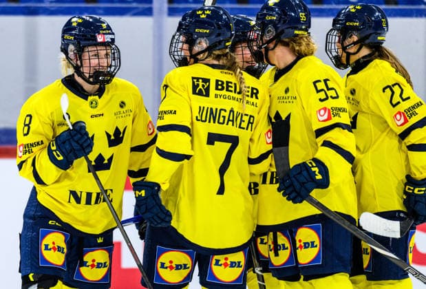 260821 Hilda Svensson of Sweden celebrates after 2-0 during the Women™s Euro Hockey Tour match between Sweden and Czech Republic on August 21, 2026 in Kloten. Photo: Mathilda Schuler BILDBYRAN kod MA MA1021 ishockey Ice hockey, Eishockey women™s euro hockey tour sverige sweden tjeckien czech republic dam bbeng jubel sverige sweden celebrates *** August 21, 2026: Hilda Svensson of Sweden celebrates after scoring the 2-0 goal during the Women’s Euro Hockey Tour match between Sweden and the Czech Republic on August 21, 2026 in Kloten. Photo by Mathilda Schuler, BILDBYRAN. Code: MA MA1021. ice hockey, women’s euro hockey tour, Sweden, Czech Republic, women’s team, celebration, Sweden celebrates  Copyright: MATHILDAxSCHULER BB260821MA107