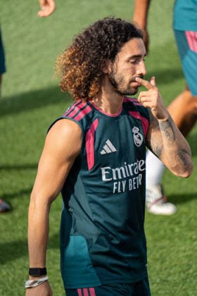 ESP: Real Madrid Training day Marc Cucurella of Real Madrid during the training day of Real Madrid ahead the Spanish League, LaLiga EA Sports, football match against RC Espanyol de Barcelona at Ciudad Deportiva Real Madrid in Valdebebas, Madrid on August 21, 2026, Spain Madrid Spain *** ESP Real Madrid Training Day: Marc Cucurella of Real Madrid during the team s training session ahead of the LaLiga EA Sports match against RC Espanyol de Barcelona at the Real Madrid Sports Complex in Valdebebas, Madrid, on August 21, 2026, Spain, Madrid, Spain Copyright: xAgenciaxLOFx
