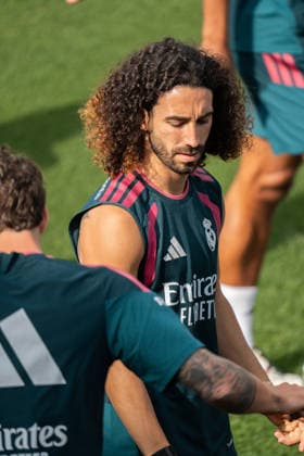 ESP: Real Madrid Training day Marc Cucurella of Real Madrid during the training day of Real Madrid ahead the Spanish League, LaLiga EA Sports, football match against RC Espanyol de Barcelona at Ciudad Deportiva Real Madrid in Valdebebas, Madrid on August 21, 2026, Spain Madrid Spain *** ESP Real Madrid Training Day: Marc Cucurella of Real Madrid during the team s training session ahead of the LaLiga EA Sports match against RC Espanyol de Barcelona at the Real Madrid Sports Complex in Valdebebas, Madrid, on August 21, 2026, Spain, Madrid, Spain Copyright: xAgenciaxLOFx