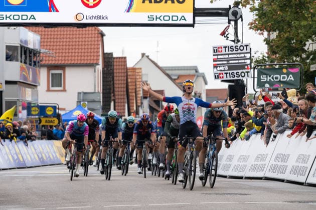 Lidl Deutschland Tour, Etappe 2, 21.08.2026 Alessio Magagnotti (ITA, RED BULL - BORA - HANSGROHE ROOKIES) Offenbach an der Queich Germany *** Lidl Germany Tour, Stage 2, August 21, 2026 Alessio Magagnotti (ITA), RED BULL BORA HANSGROHE ROOKIES Offenbach an der Queich, Germany Copyright: xCarlaxHilgerx