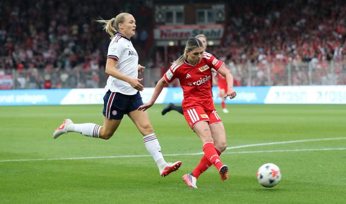 Football, Women's, 1st Bundesliga, 1. FC Union Berlin v FC Bayern Munich