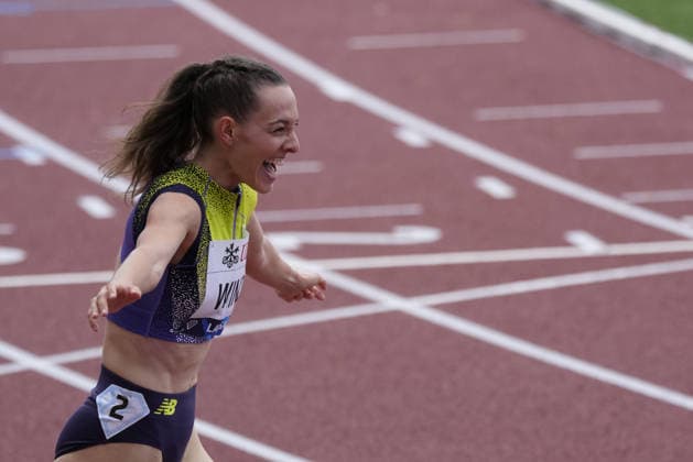 Lausanne, Switzerland - August 21: Joceline Wind (SUI, 800m Women B Race) in action during the Wanda Diamond League Athletissima Lausanne 2026 at Stade Olympique de la Pontaise on August 21, 2026 in Lausanne, Switzerland.  Copyright: xKjetilxWaberx xSPPx Sportspressphoto_SPR211764