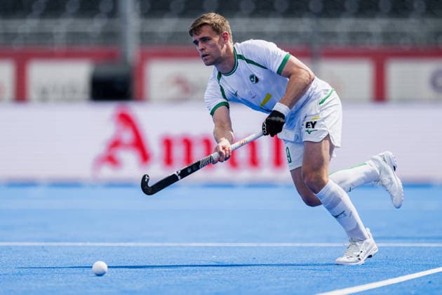 2026 Men s FIH Hockey World Cup, Belfius Hockey Arena, Wavre, Belgium 21 8 2026 Ireland vs Malaysia Ireland s Lee Cole Lee Cole 21 8 2026  Copyright: xWillxPalmerx WP7_9343 20260821