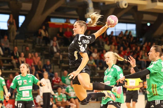 2026-08-21 , Reinickendorfer Füchse Frauen-Werder Bremen, Frauen, Handball, DHB-Pokal, 1. Runde , Sömmeringhalle Luca Marie Schumacher (SV Werder Bremen, 09) Berlin Berlin Germany *** August 21, 2026, Reinickendorfer Füchse Women vs. Werder Bremen Women, Handball, DHB Cup, 1st Round, Sömmeringhalle, Luca Marie Schumacher, SV Werder Bremen, 09 Berlin, Berlin, Germany
