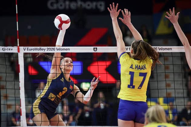 Volleyball, Women’s European Championship, Sweden v Montenegro