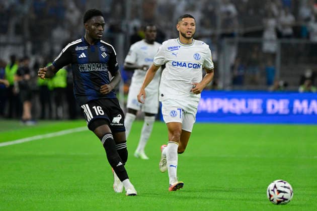 Football, France, Olympique de Marseille v Racing Strasbourg
