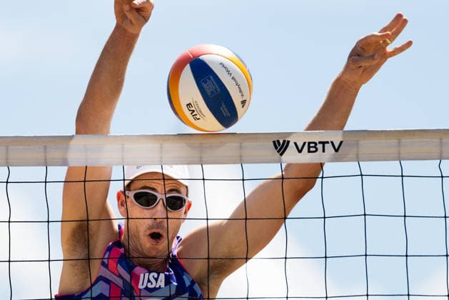 August 21, 2026, Montreal, Quebec, Canada: TAYLOR CRABB and ANDREW BENESH from USA in match against Steven Abrams and Cameron Chadwick from Canada at Beach Pro Tour at Parc Jean-Drapeau in Montreal, Quebec, Canada on 2026-08-21 Montreal Canada - ZUMAl189 20260821_zsp_l189_023 Copyright: xYannickxLegarex