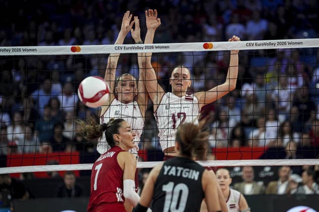 Volleyball, Women’s European Championship, Turkey v Latvia