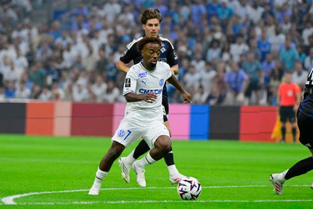 FOOTBALL : Olympique de Marseille VS RC Strasbourg Alsace - Ligue 1 McDonald s - 21 08 2026 Angel Gomes (OM) - Ligue 1 McDonald s match between Olympique de Marseille and Racing Club de Strasbourg Alsace on August 21, 2026 at the CEPAC Velodrome Stadium in Marseille. MarseilleFrance  Copyright: xWilliamxCannarellax