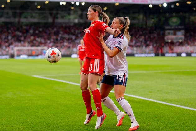 Germany, Berlin, Stadion an der Alten Foersterei, 21.08.2026, 1. Frauen Fußball Bundesliga, 1. FC Union Berlin vs. FC Bayern Muenchen, Eileen Campbell (1. FC Union Berlin), Photo by Eibner Pressefoto Tino Henschel 1. Frauen Fußball Bundesliga, 1. FC Union Berlin vs. FC Bayern Muenchen Berlin *** Germany, Berlin, Stadion an der Alten Foersterei, August 21, 2026, Women s Bundesliga, 1. FC Union Berlin vs. FC Bayern Munich, Eileen Campbell (1. FC Union Berlin), Photo by Eibner Pressefoto Tino Henschel, Women s Bundesliga, 1. FC Union Berlin vs. FC Bayern Munich, Berlin Copyright: xEibnerxPressefotox