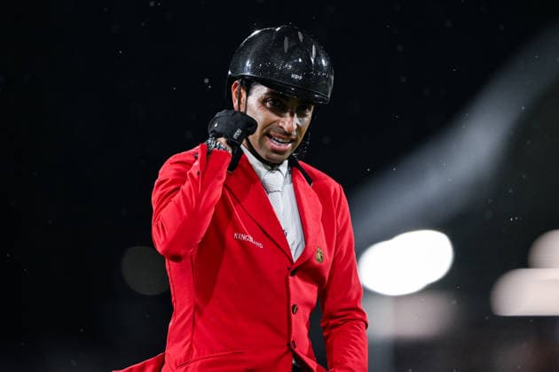 260821 Abdel Said of Belgium with horse Wathnan Quaker Brimbelles compete in the team jumping final during day 11 of the 2026 FEI World Championships on August 21, 2026 in Aachen. Photo: Emma Wallskog BILDBYRAN kod EW EW0693 ridsport equestrian rid-vm 2026 2026 fei world championships bbeng ridsport-vm hoppning jumping lagfinal team final jubel celebration *** August 21, 2026: Abdel Said of Belgium, riding Wathnan Quaker Brimbelles, competes in the team jumping final on Day 11 of the 2026 FEI World Championships, 2026 in Aachen. Photo by Emma Wallskog. BILDBYRAN code EW EW0693 equestrian sports 2026 World Championships 2026 FEI World Championships BBENG equestrian sports World Championships show jumping team final celebration  Copyright: EMMAxWALLSKOG BB260821EW050