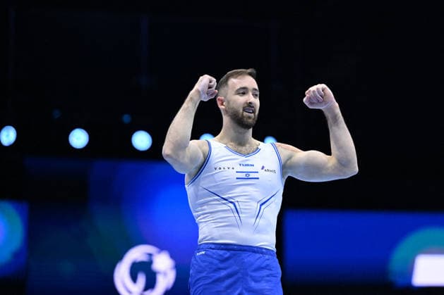 OTHER - Gymnastics - European Men s Artistic Gymnastics Championships Photo by IPA ABACAPRESS.COM87673653 - Artem Dolgopyat (ISR) on the floor during the European Men s Artistic Gymnastics Championships in Zagreb, Croatia, on August 21, 2026 Zagreb Croatia  Copyright: xIPAxSport ABACAx