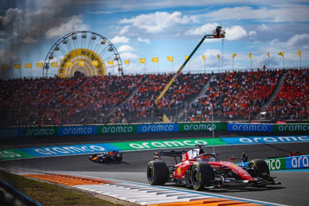 MOTORSPORTS - Formula 1 - 2026 Dutch Grand Prix Photo by IPA ABACAPRESS.COM87674130 - 16 Charles Leclerc (MON), Scuderia Ferrari SF26, during the Dutch Grand Prix, Zandvoort, Holland, August 20–23, 2026, 2026 Formula 1 World Championship, WM, Weltmeisterschaft Netherlands Netherlands  Copyright: xIPAxSport ABACAx