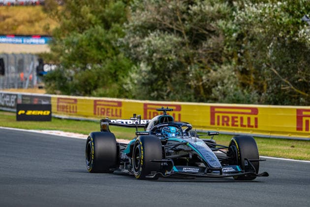 Formula One GP Zandvoort Netherlands, Friday, August 21, 2026 George Russell 63, Mercedes-AMG Petronas F1 Team; Formula One GP Zandvoort Netherlands, Friday, August 21, 2026 *** Formula One Grand Prix at Zandvoort, Netherlands, Friday, August 21, 2026 George Russell 63, Mercedes AMG Petronas F1 Team Formula One Grand Prix at Zandvoort, Netherlands, Friday, August 21, 2026 Copyright: xBEAUTIFULxSPORTS Erlhofx