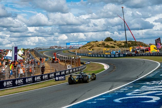 Formula One GP Zandvoort Netherlands, Friday, August 21, 2026 George Russell 63, Mercedes-AMG Petronas F1 Team; Formula One GP Zandvoort Netherlands, Friday, August 21, 2026 *** Formula One Grand Prix at Zandvoort, Netherlands, Friday, August 21, 2026 George Russell 63, Mercedes AMG Petronas F1 Team Formula One Grand Prix at Zandvoort, Netherlands, Friday, August 21, 2026 Copyright: xBEAUTIFULxSPORTS Erlhofx