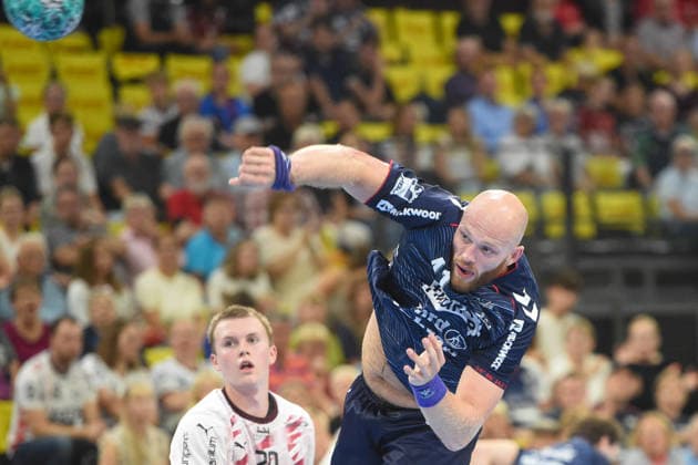 Handball I Herren I Saison 2026-2027 I Jacob Cement Cup I Vorbereitung I SG Flensburg-Handewitt - Lugi Lund I 21.08.2026 Arnar Freyr Arnarsson (41, SG Flensburg-Handewitt) *** Handball I Men s I 2026–2027 Season I Jacob Cement Cup I Preseason I SG Flensburg Handewitt vs. Lugi Lund I August 21, 2026 Arnar Freyr Arnarsson 41, SG Flensburg Handewitt Copyright: xLobeca JanxKirschnerx