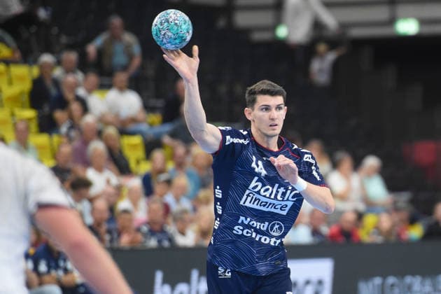 Handball, friendly match, SG Flensburg-Handwitt – Luigi Lund
