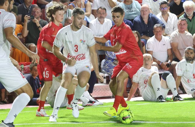 Plazma Youth Sports Games in Split, Croatia On the occasion of the celebration of the 30th anniversary of the Plazma Youth Sports Games, a showpiece match was played between the stars and the young team of the Sports Games, in Split, Croatia, on August 21. 2026.  IvoxCagalj PIXSELL