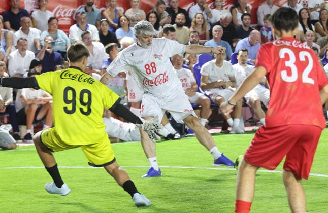 Plazma Youth Sports Games in Split, Croatia On the occasion of the celebration of the 30th anniversary of the Plazma Youth Sports Games, a showpiece match was played between the stars and the young team of the Sports Games, in Split, Croatia, on August 21. 2026. Aljosa Asanovic.  IvoxCagalj PIXSELL