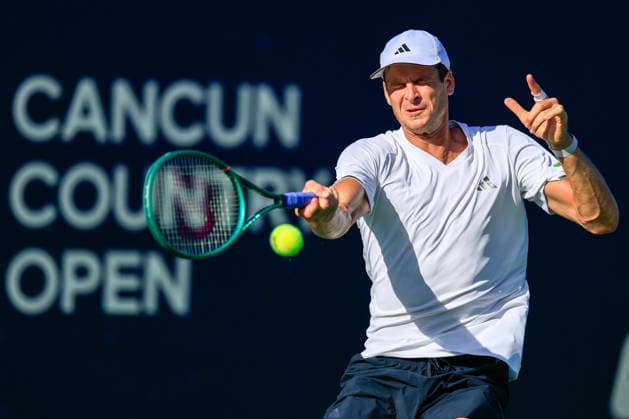 Tennis, ATP tournament in Cancún
