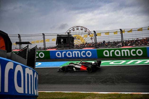 MOTORSPORTS - Formula 1 - 2026 Dutch Grand Prix Photo by IPA ABACAPRESS.COM87677369 - 05 Gabriel Bortoleto of the Audi Revolut F1 Team in the Audi R26, in the paddock during the FIA Formula One World Championship, WM, Weltmeisterschaft Heineken Dutch Grand Prix 2026 on August 21, Zandvoort, Netherlands Netherlands Netherlands  Copyright: xIPAxSport ABACAx