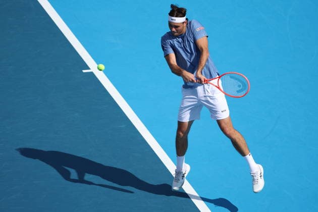 August 21, 2026, Mason, Oh, USA: Cincinnati Open Tennis 2026 - Taylor Fritz hits a ball against Brandon Nakashima in the Cincinnati Open Tennis Tournament held in Mason OH. 2026 08 21. Cincinnati Open Tennis 2026  - ZUMAn24_ 20260821_zaf_n24_202 Copyright: xWallyxNellx