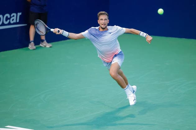 CANCUN COUNTRY OPEN 2026 CANCUN COUNTRY OPEN 2026 VIT KOPRIVA VS LLOYD HARRIS 21082026 CANCUN, QUINTANA ROO. Action photo of Vit Kopriva of the Czech Republic, during game of the Cancun Country Open 2026 Tennis 125 Challenger tournament held at the Cancun Country Club of Cancun, Quintana Roo, Mexico. Foto de accion de Vit Kopriva de la Republica Checa, durante juego del Cancun Country Open 2026 ATP125 Challenger que se celebra en el Cancun Country Club de Cancun, Quintana Roo, Mexico. PHOTO BY IMAGENSHOP AGENCIA FOTOGRAFICA CANCUN QUINTANA ROO MEXICO *** CANCUN COUNTRY OPEN 2026 CANCUN COUNTRY OPEN 2026 VIT KOPRIVA VS LLOYD HARRIS 08 21 2026 CANCUN, QUINTANA ROO Action photo of Vit Kopriva of the Czech Republic during a match at the 2026 Cancun Country Open ATP 125 Challenger tennis tournament held at the Cancun Country Club in Cancun, Quintana Roo, Mexico. Action photo of Vit Kopriva of the Czech Republic, during a match at the 2026 Cancun Country Open ATP 125 Challenger tournament held at the Cancun Country Club in Cancun, Quintana Roo, Mexico. PHOTO BY IMAGENSHOP PHOTO AGENCY CANCUN, QUINTANA ROO, MEXICO Copyright: xIMAGENSHOPxAGENCIAxFOTOGRAFICAx