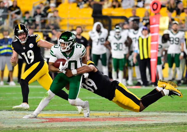 American football, NFL, Preseason, Pittsburgh Steelers v New York Jets