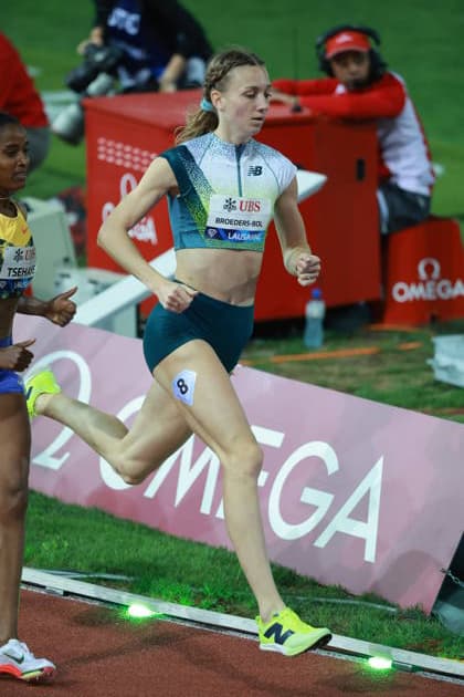 2026 Wanda Diamond League - Athletissima Lausanne Femke Bol of the Netherlands competes during the 800m women s race at the 2026 Wanda Diamond League Lausanne meeting at the Stade Olympique de la Pontaise in Lausanne, Switzerland, on August 21, 2026. Lausanne Vaud Switzerland  Copyright: xRemyxGrosx originalFilename:gros-800mwome260821_npDA1.jpg