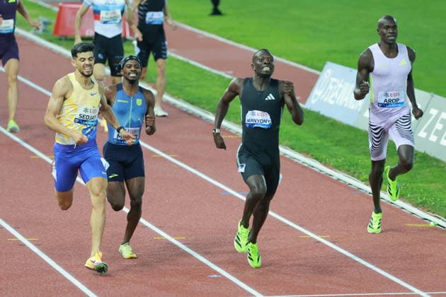 2026 Wanda Diamond League - Athletissima Lausanne Wanyonyi Emmanuel of Kenya competes during the 800m Men at the 2026 Wanda Diamond League Lausanne meeting at the Stade Olympique de la Pontaise in Lausanne, Switzerland, on August 21, 2026. Lausanne Vaud Switzerland  Copyright: xRemyxGrosx originalFilename:gros-800mmena260821_npJ1U.jpg