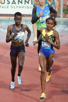 2026 Wanda Diamond League - Athletissima Lausanne YAVI Winfred of Brunei competes in the 3000m Steeplechase Women at the 2026 Wanda Diamond League Lausanne meeting at the Stade Olympique de la Pontaise in Lausanne, Switzerland, on August 21, 2026. Lausanne Vaud Switzerland  Copyright: xRemyxGrosx originalFilename:gros-3000mste260821_npTKm.jpg