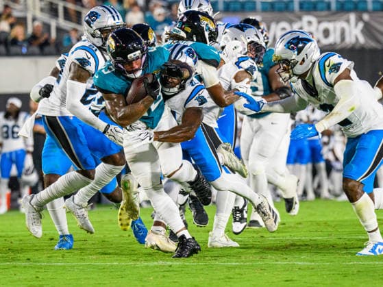 American football, NFL, pre-season, Jacksonville Jaguars v Carolina Panthers