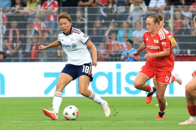 21.08.2026, GER Deutschland, Fussball, 1.Fussballbundesliga, Frauen, 2026 2027, Alte Foersterei, 1.FC Union vs. Bayern Muenchen Tanikawa Momoko ( FC Bayern Muenchen 18 ) 1. Liga: DFB DFL regulations prohibit any use of photographs as image sequences and or quasi-video) Berlin Stadion Alte Foersterei Berlin Deutschland *** August 21, 2026, GER Germany, Soccer, Bundesliga 1, Women, 2026–2027, Alte Foersterei, 1. FC Union vs. Bayern Munich, Momoko Tanikawa, FC Bayern Munich, 18, 1st Division, DFB, DFL regulations prohibit any use of photographs as image sequences and or quasi-video, Berlin, Alte Foersterei Stadium, Berlin, Germany Copyright: xNordphotox xEnglerx
